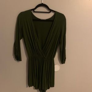 Forest Green Romper